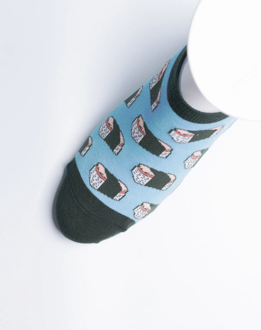 Men's SPAM Musubi No Show Socks