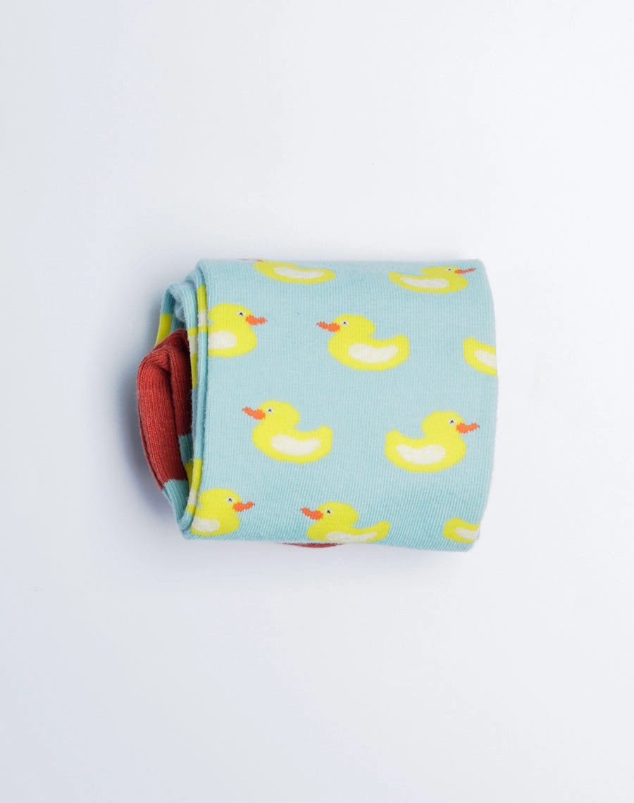 Men's Tubby Ducky Rubber Duck Crew Socks
