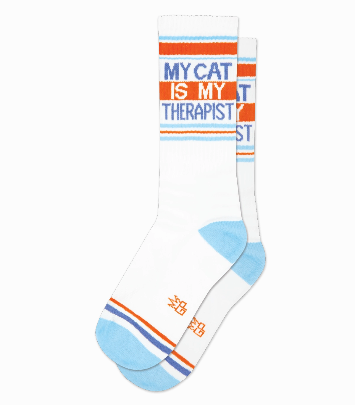 My Cat Is My Therapist - Gym Crew Socks