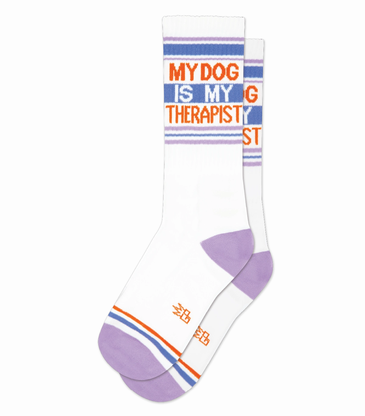 My Dog Is My Therapist - Gym Crew Socks