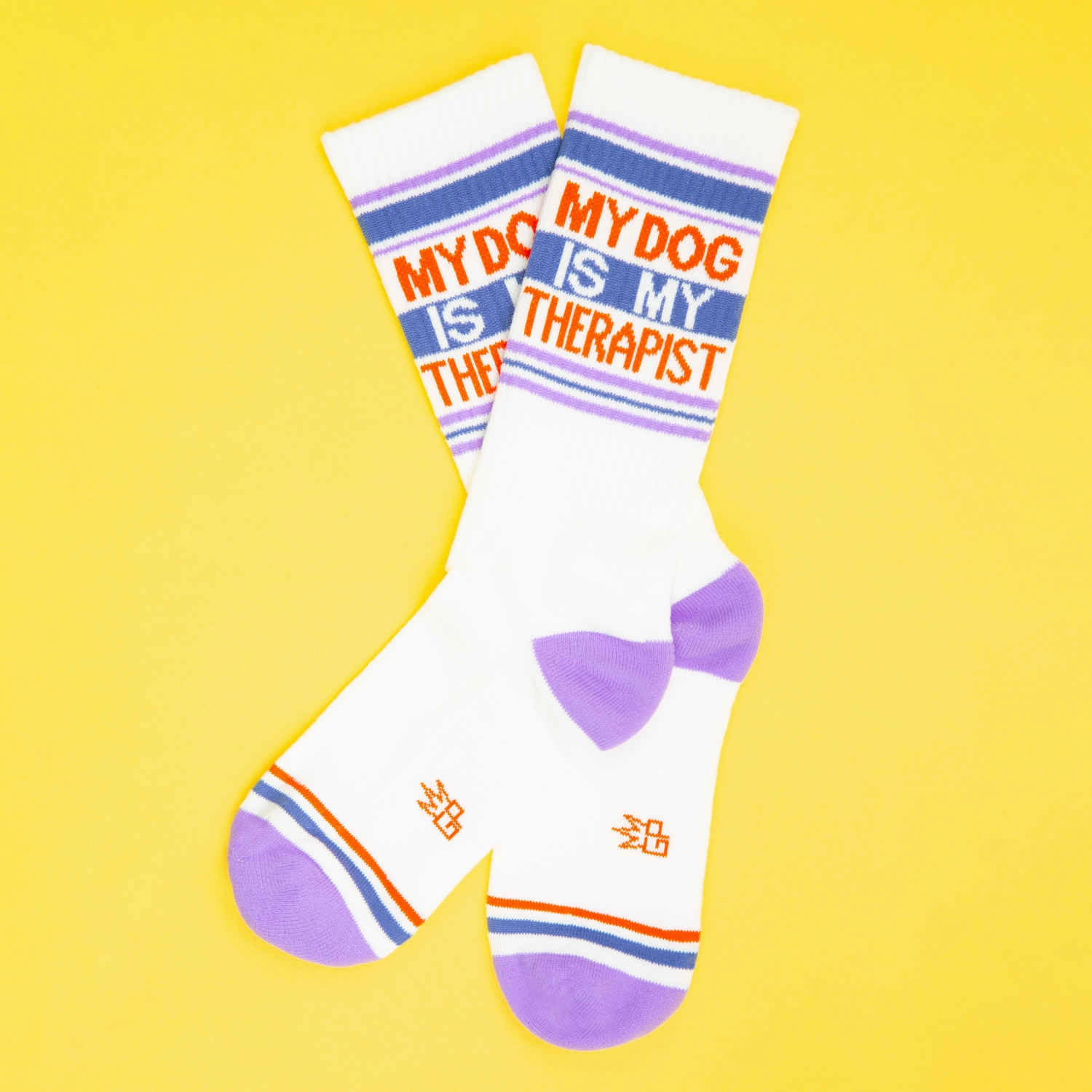 My Dog Is My Therapist - Gym Crew Socks