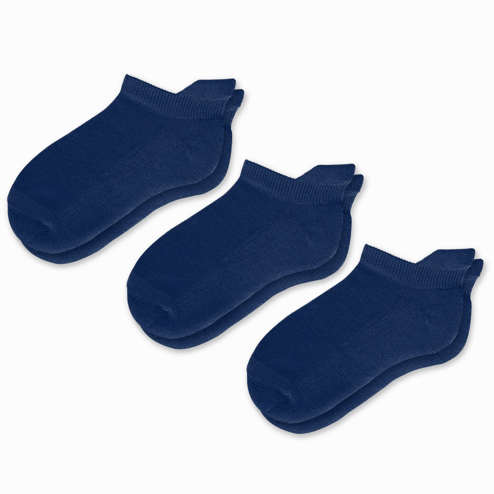 Navy Blue Ankle Socks