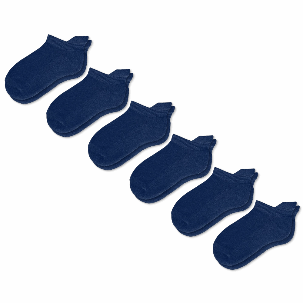 Navy Blue Ankle Socks
