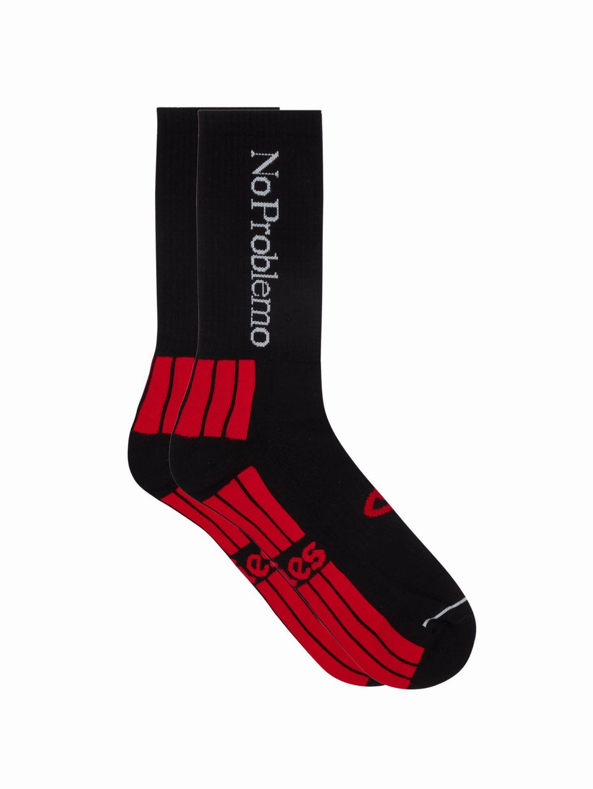 No Problemo Socks Black