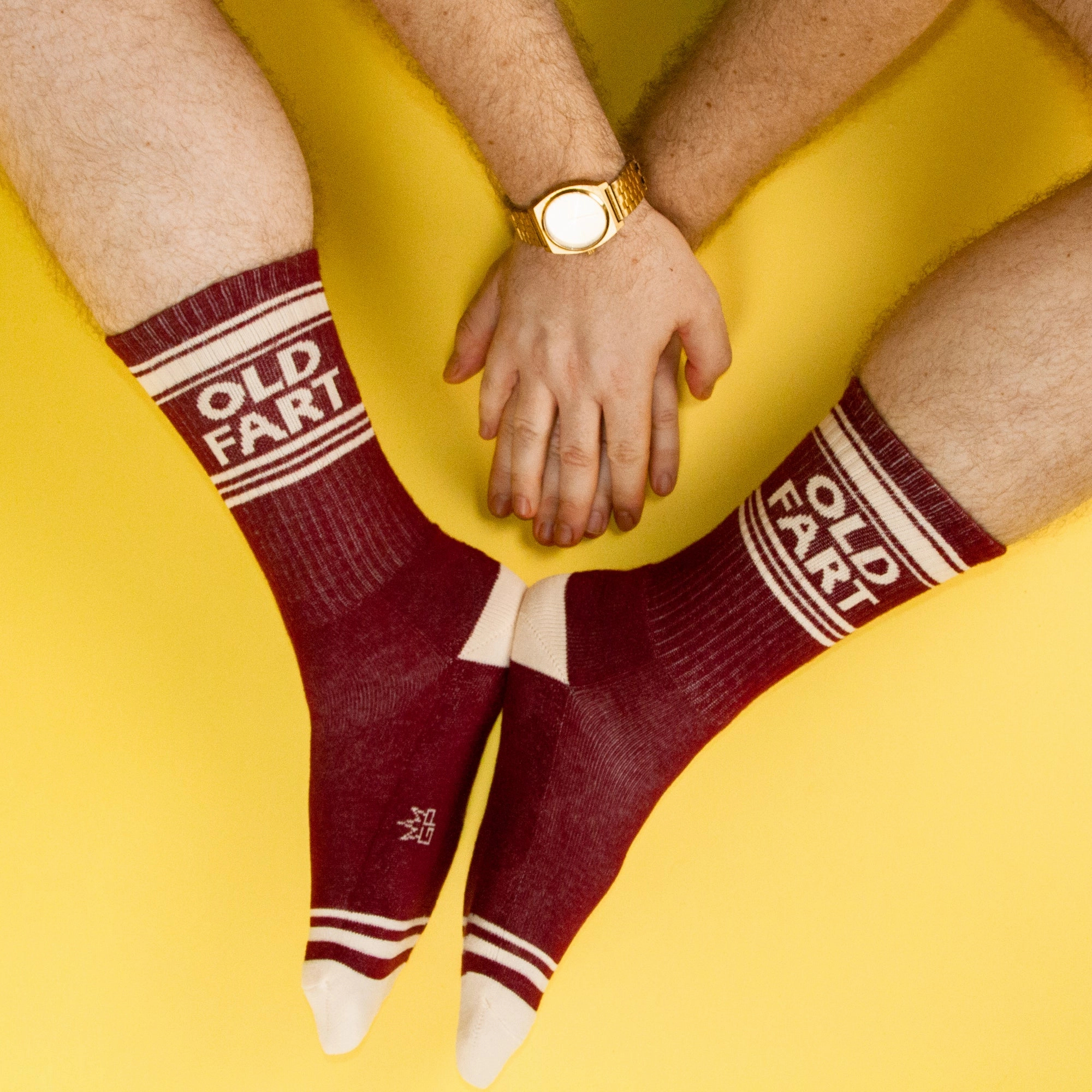 Old Fart - Gym Crew Socks