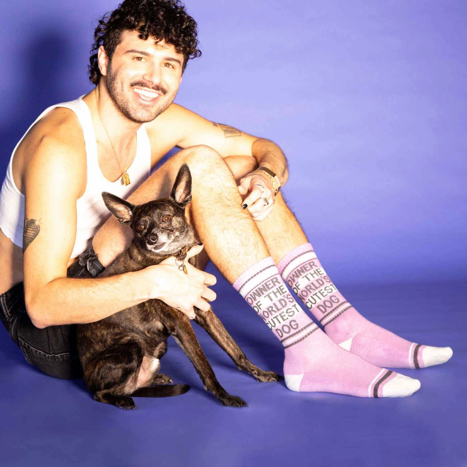 Owner of The World's Cutest Dog - Gym Crew Socks