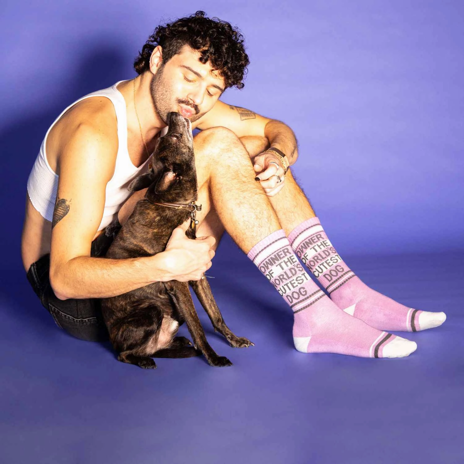 Owner of The World's Cutest Dog - Gym Crew Socks