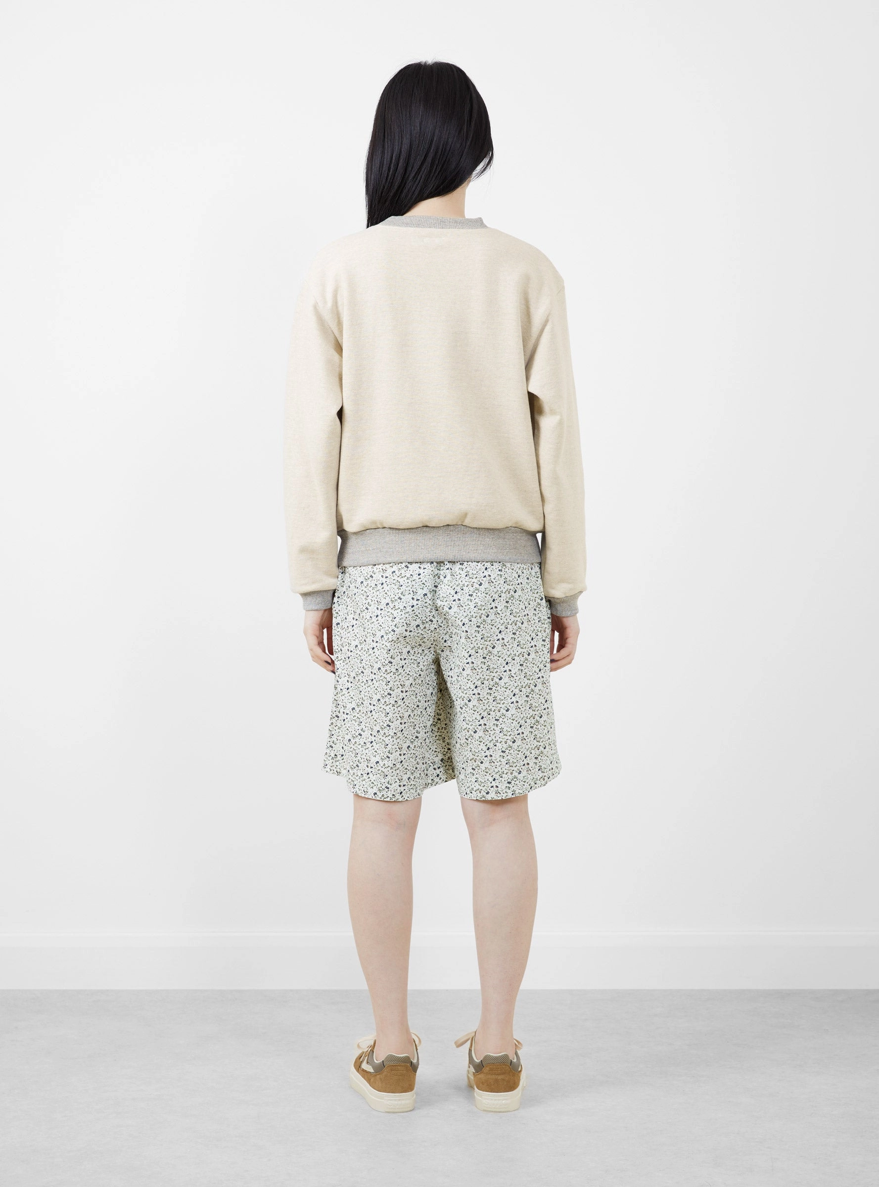 Peckish Bear Crewneck Grey