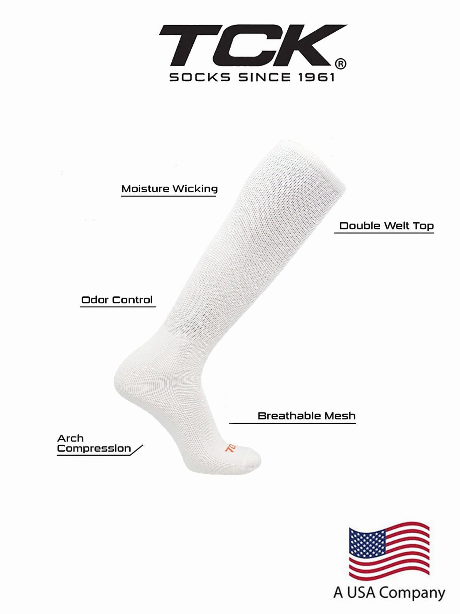 Prosport Performance Tube Socks Youth Sizes