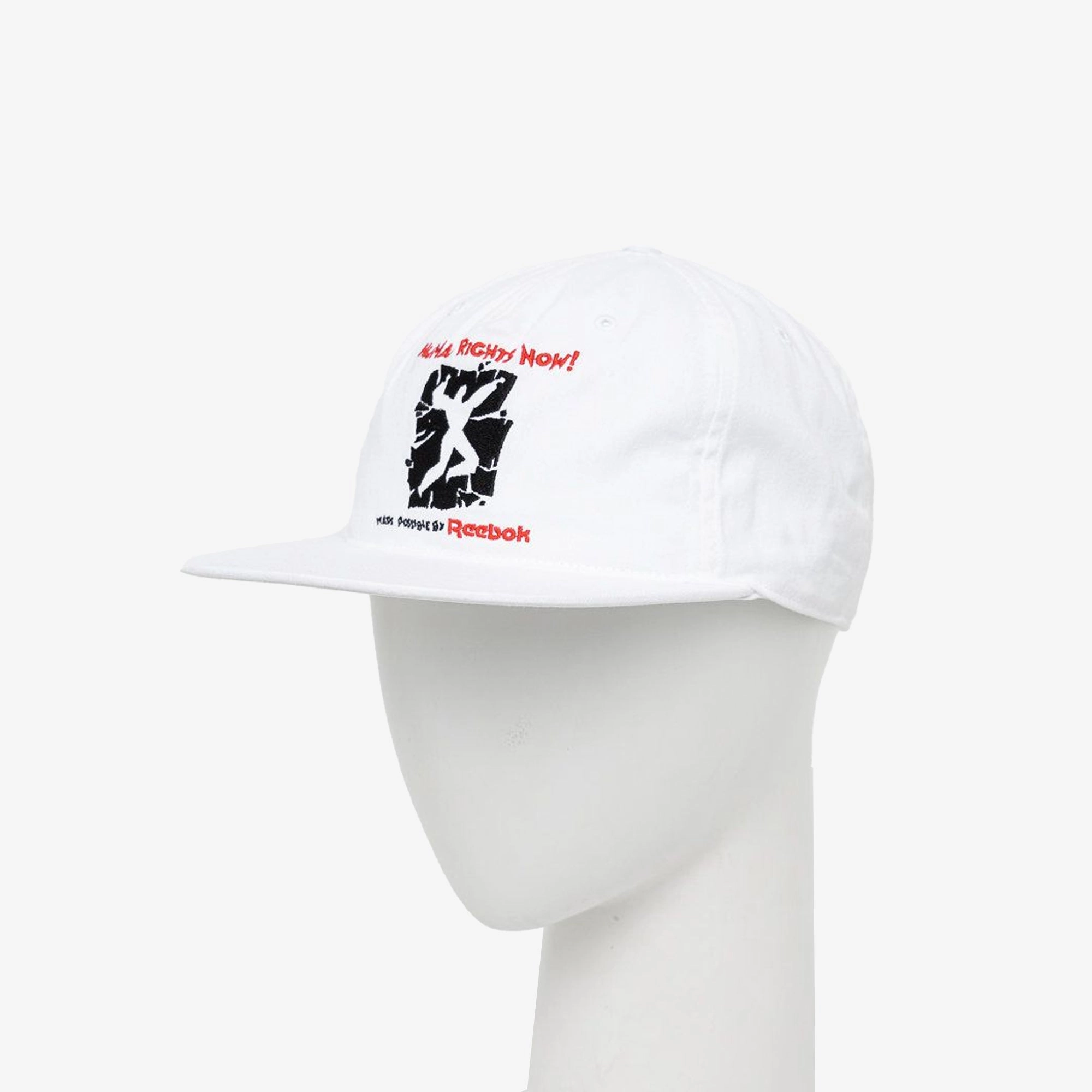 REEBOK | HUMAN RIGHTS NOW CAP { WHITE