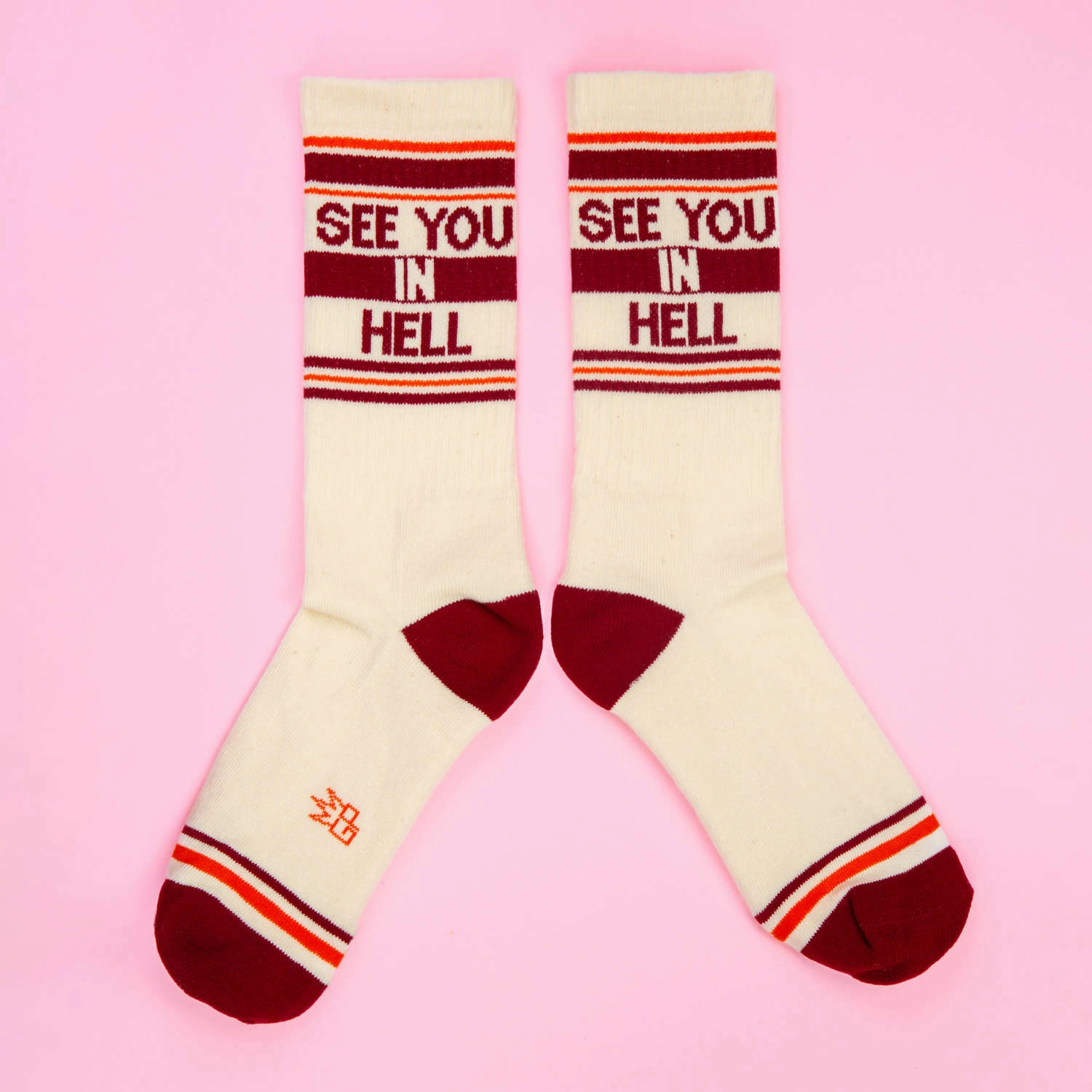 See You in Hell - Gym Crew Socks