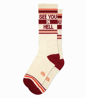 See You in Hell - Gym Crew Socks