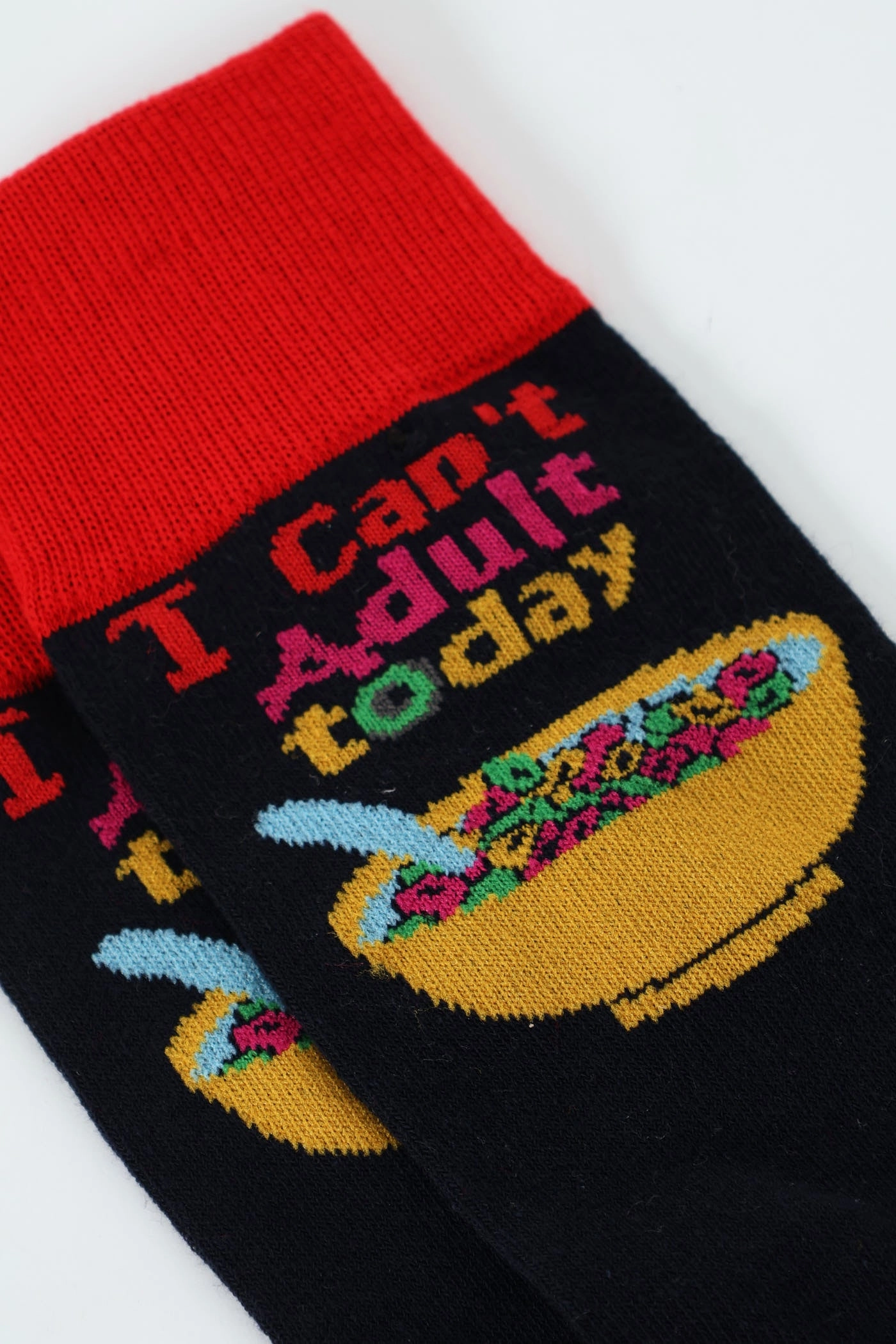 Single Can't Adult Anklet Socks - Navy