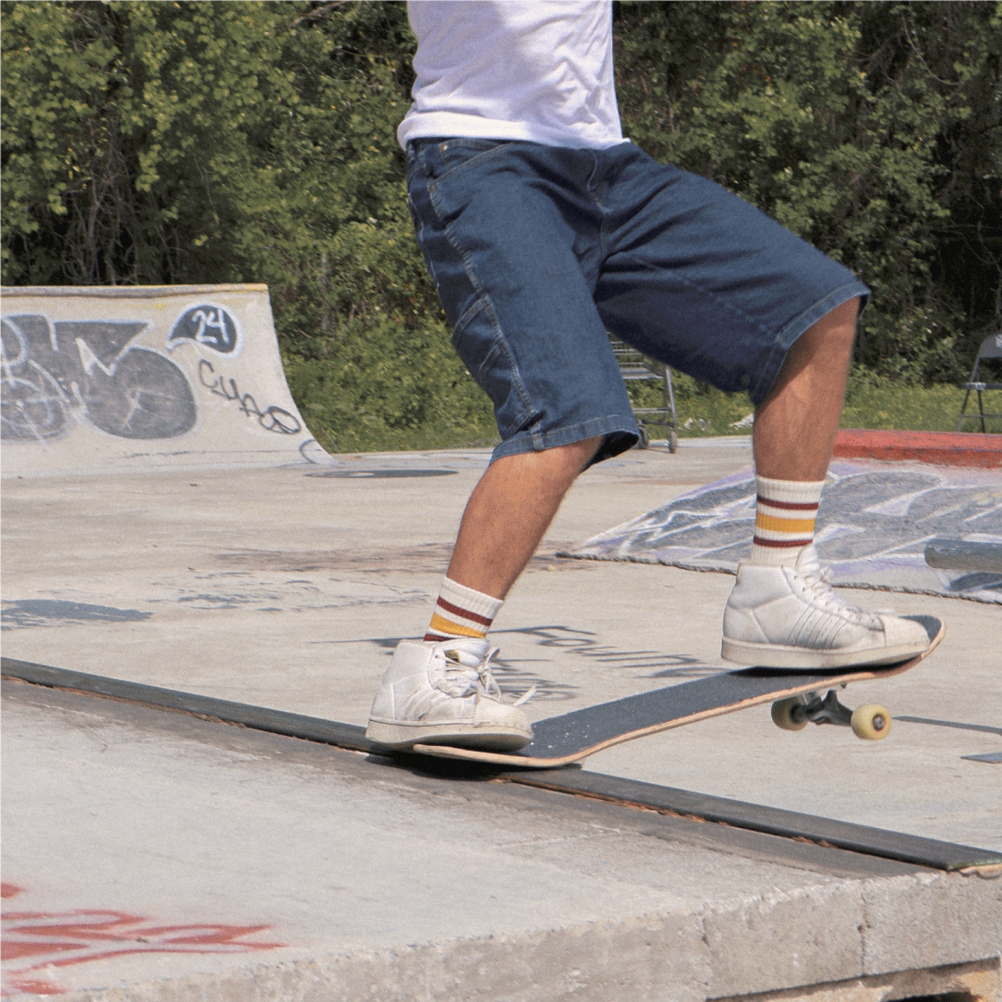 SOCCO Naturals | Cardinal Red and Brass Striped