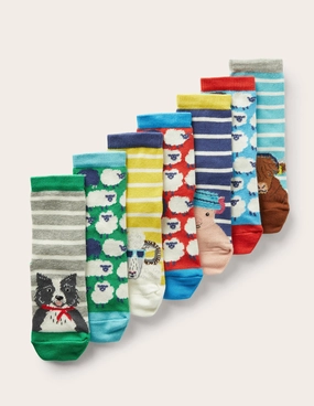 Sock Box 7 Pack-Mini Sheep
