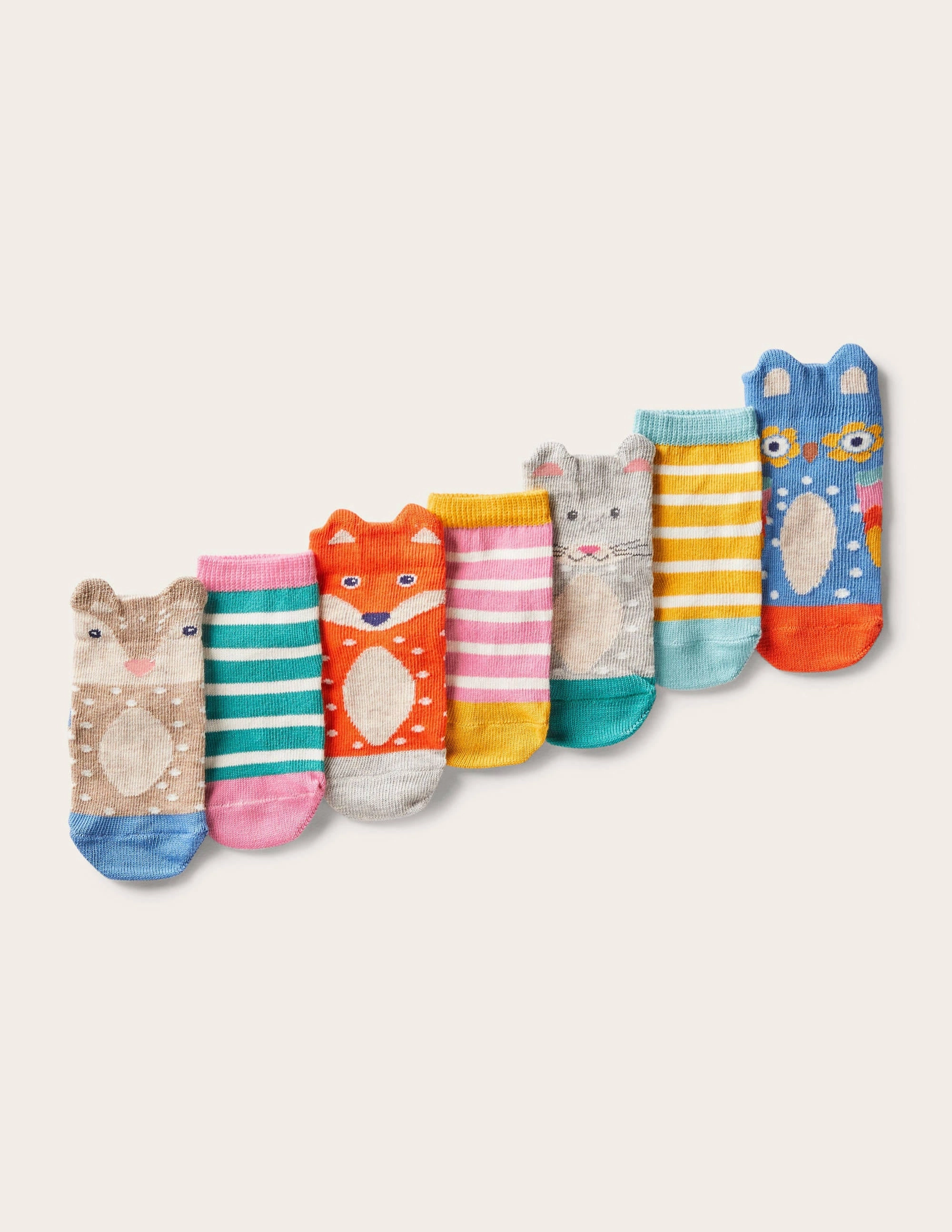 Sock Box 7 Pack-Woodland Friends