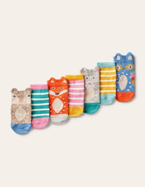 Sock Box 7 Pack-Woodland Friends