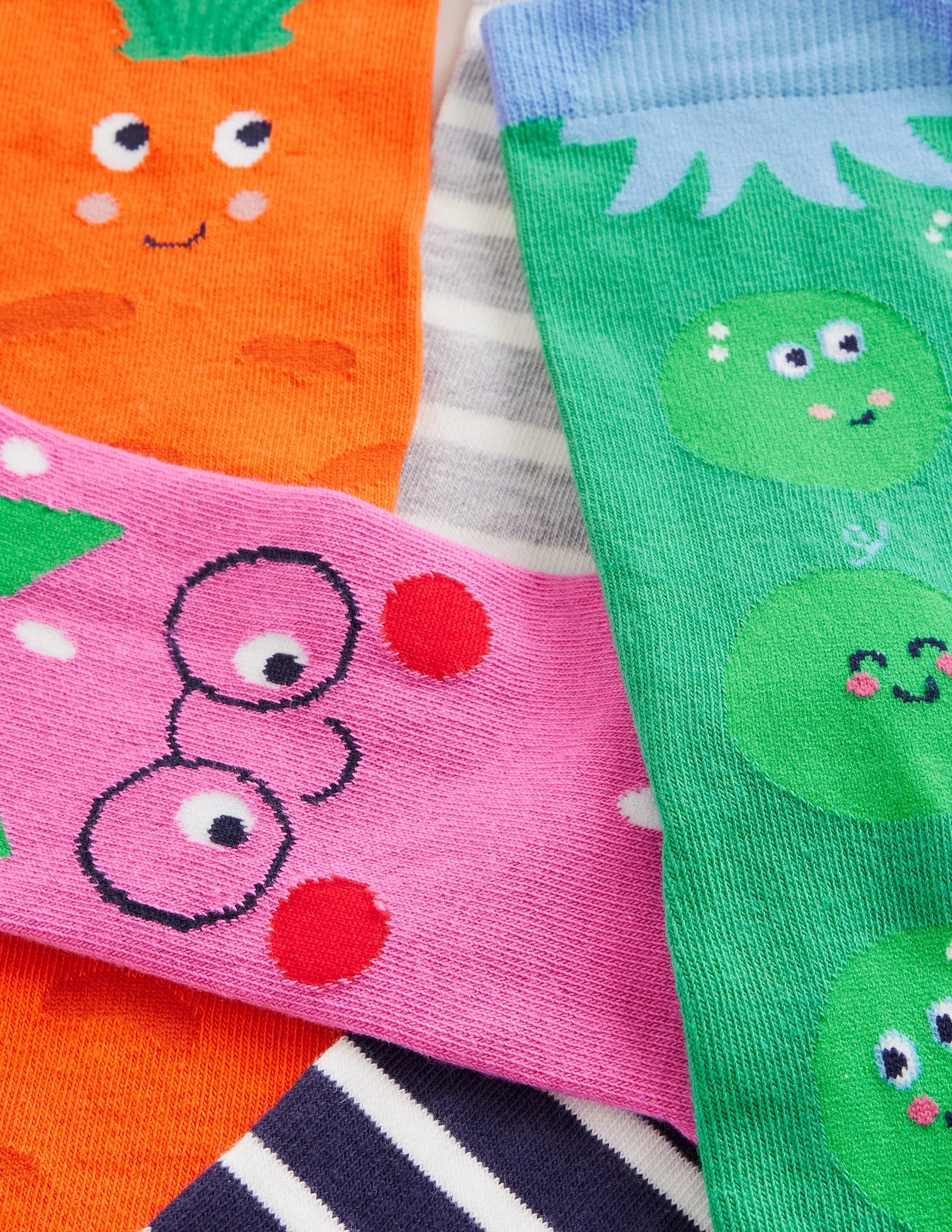 Socks 5 Pack-Fruit and Vegetable
