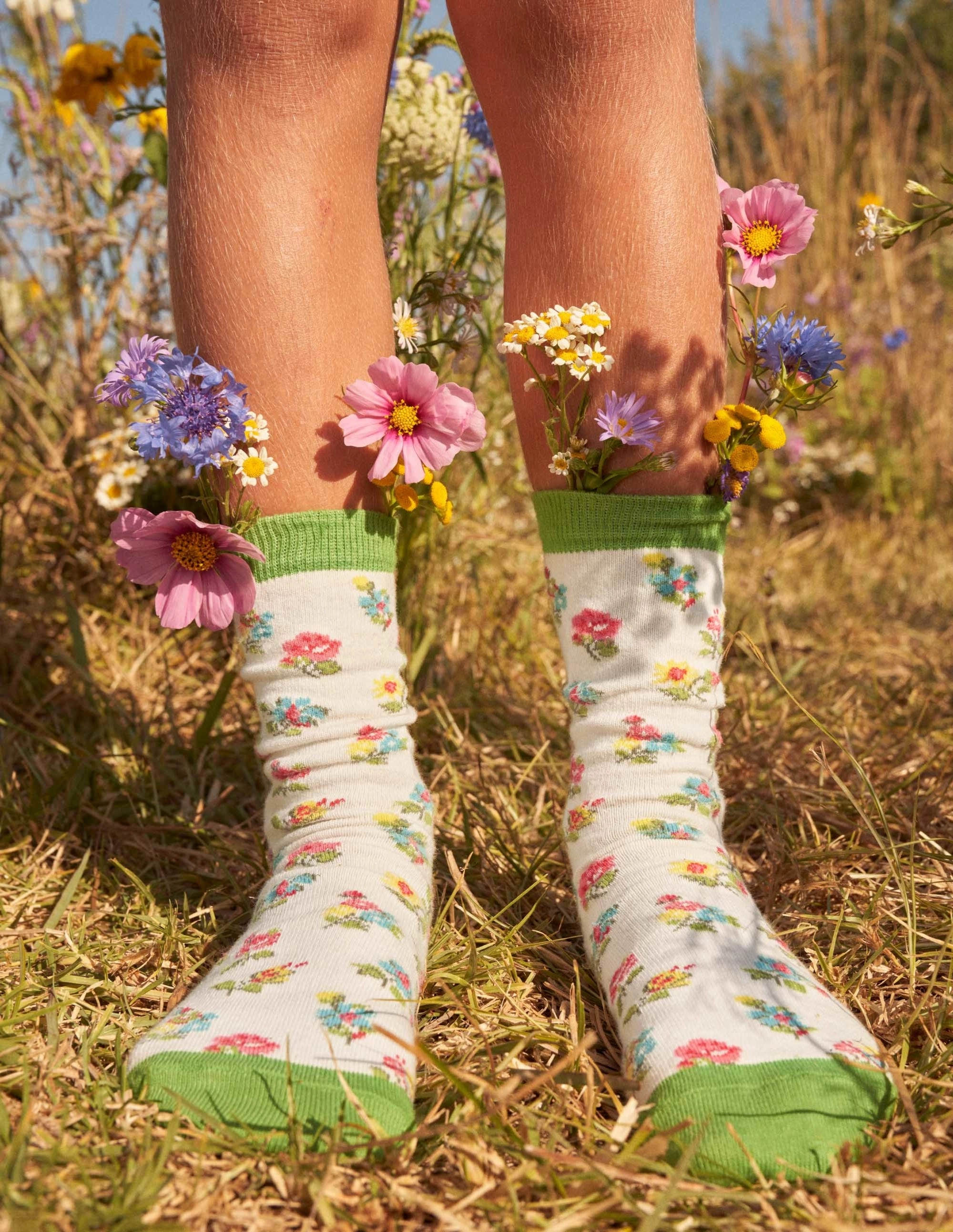 Socks 7 Pack-Multi Floral Pets