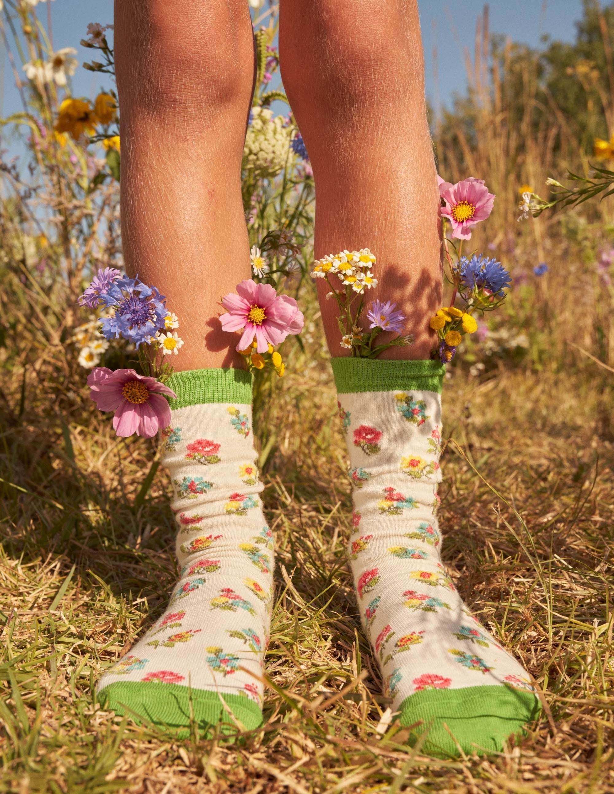 Socks 7 Pack-Multi Floral Pets