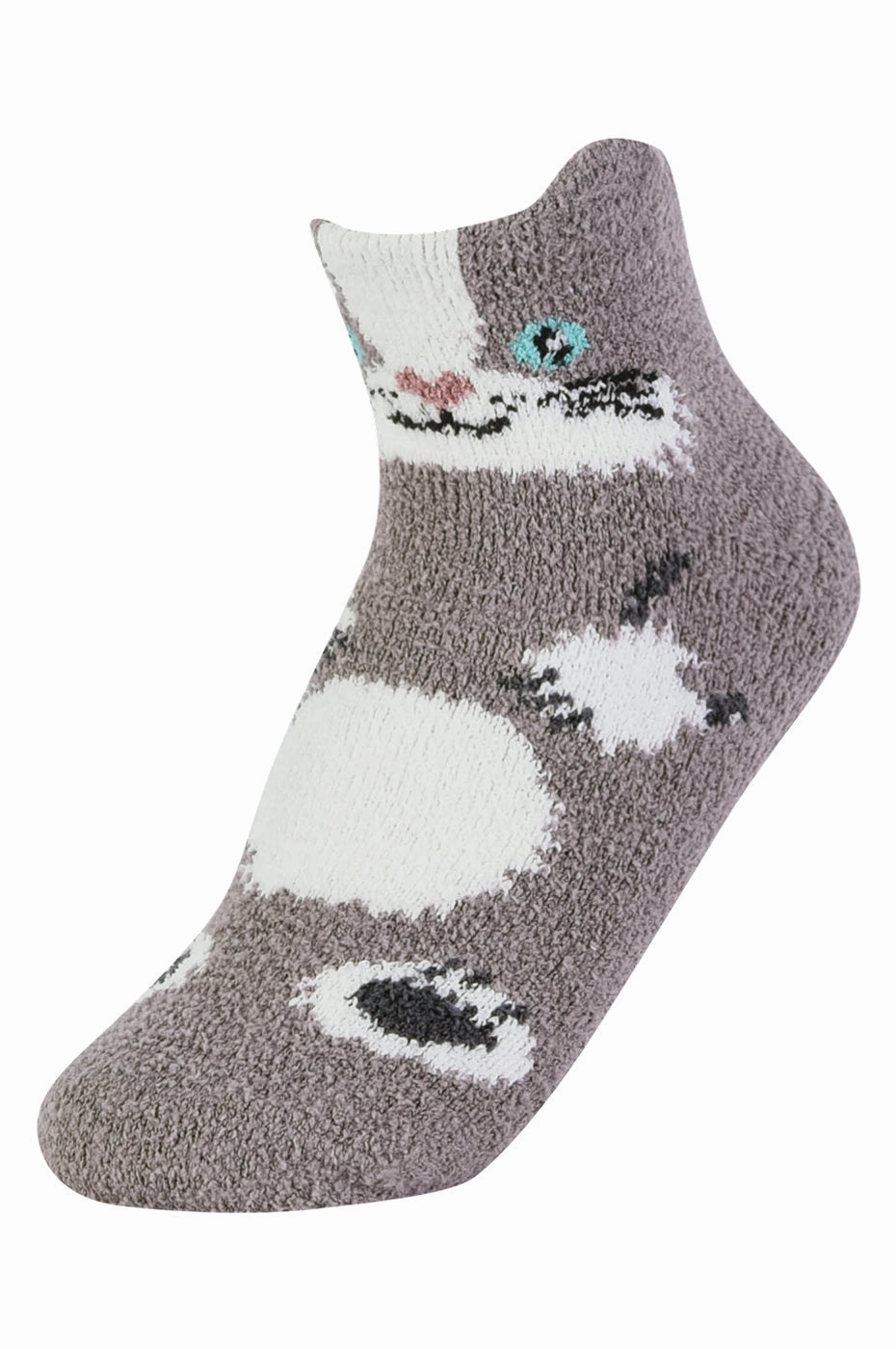 SOFRA COZY PICOT ANIMAL ANKLET W/ GRIPPERS (SSA101)