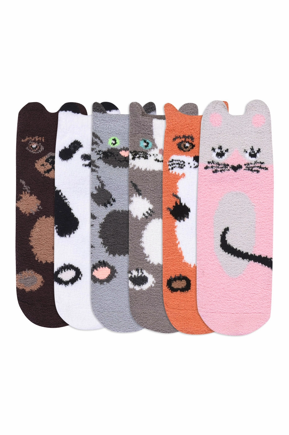 SOFRA COZY PICOT ANIMAL ANKLET W/ GRIPPERS (SSA101)