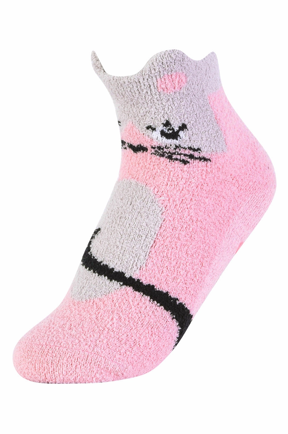 SOFRA COZY PICOT ANIMAL ANKLET W/ GRIPPERS (SSA101)