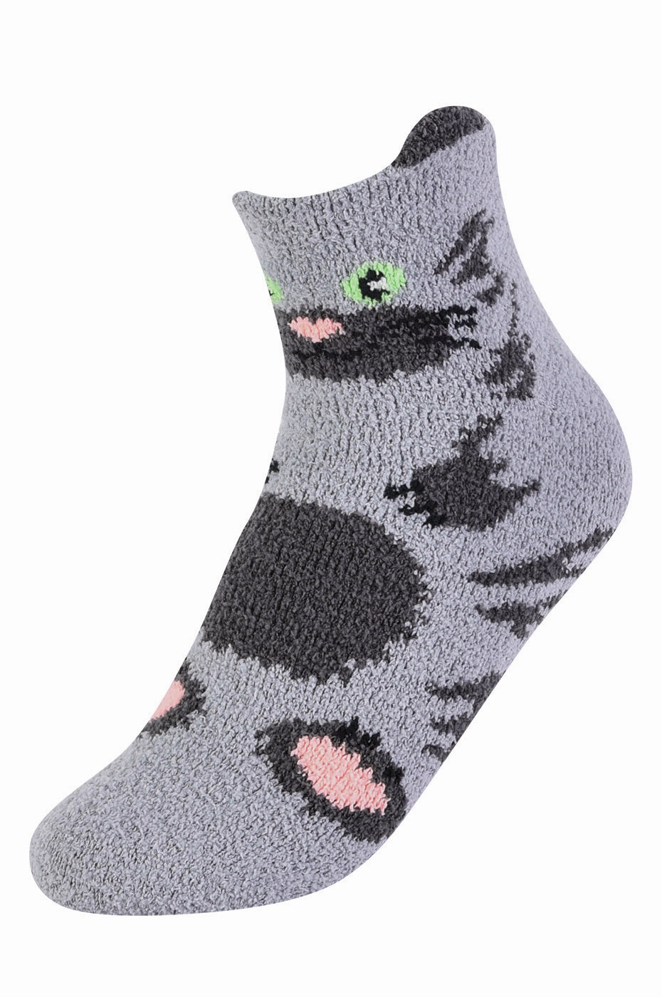 SOFRA COZY PICOT ANIMAL ANKLET W/ GRIPPERS (SSA101)