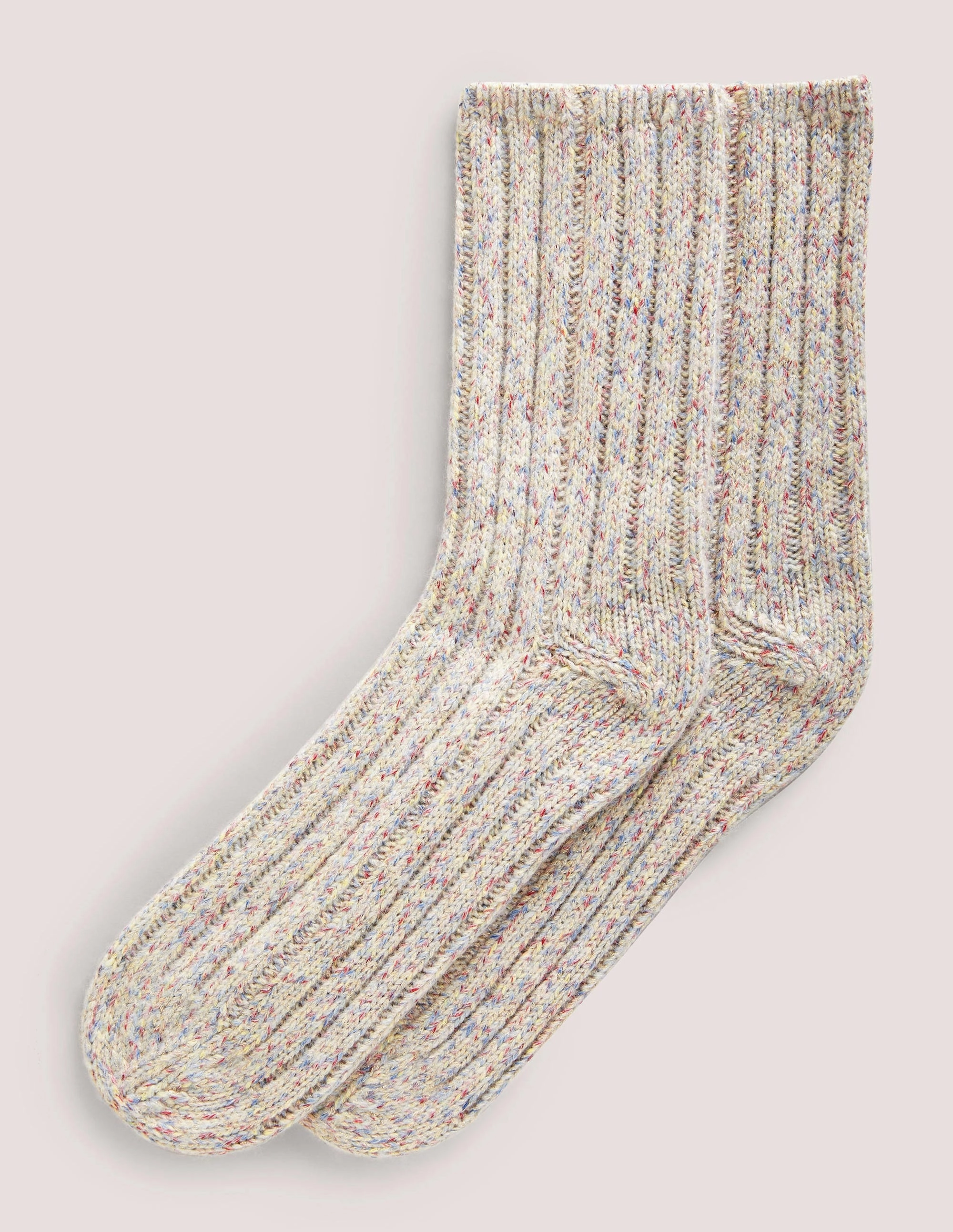 Sparkle Knitted Bed Socks-Multi