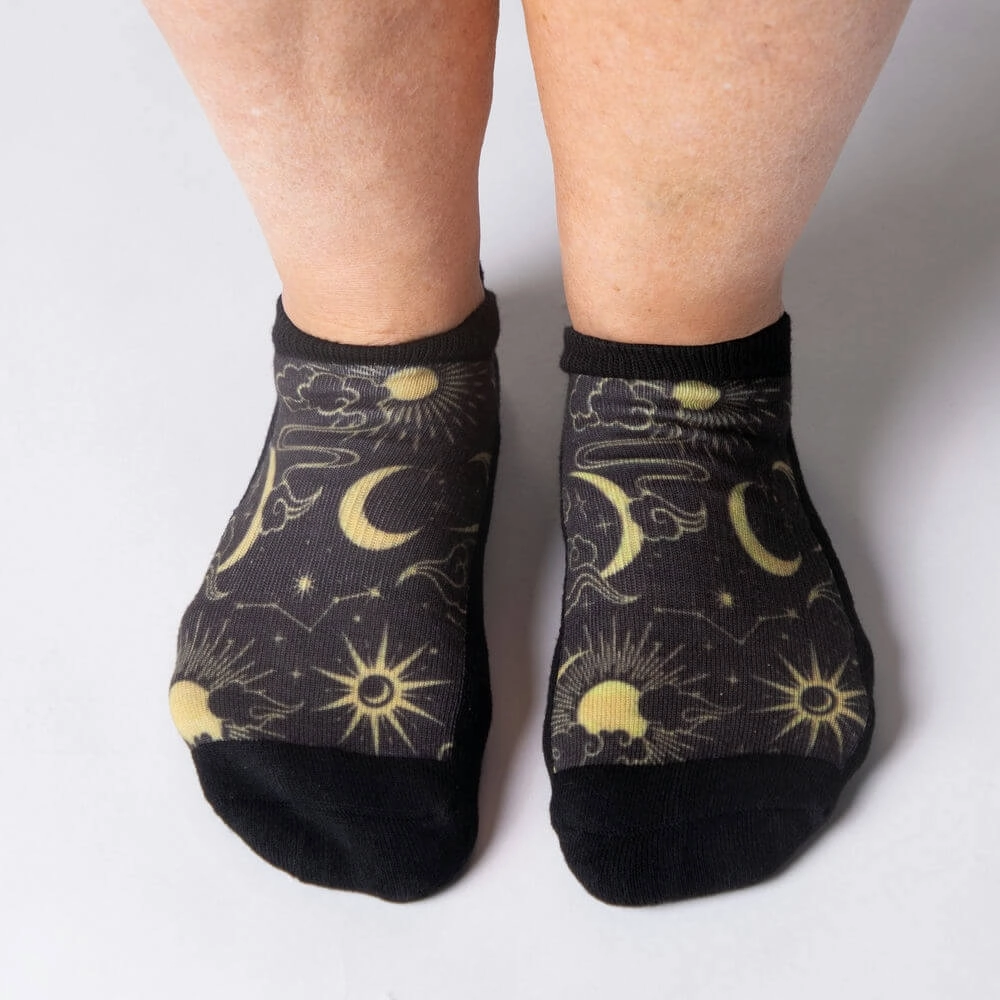 Star & Moon Ankle Socks