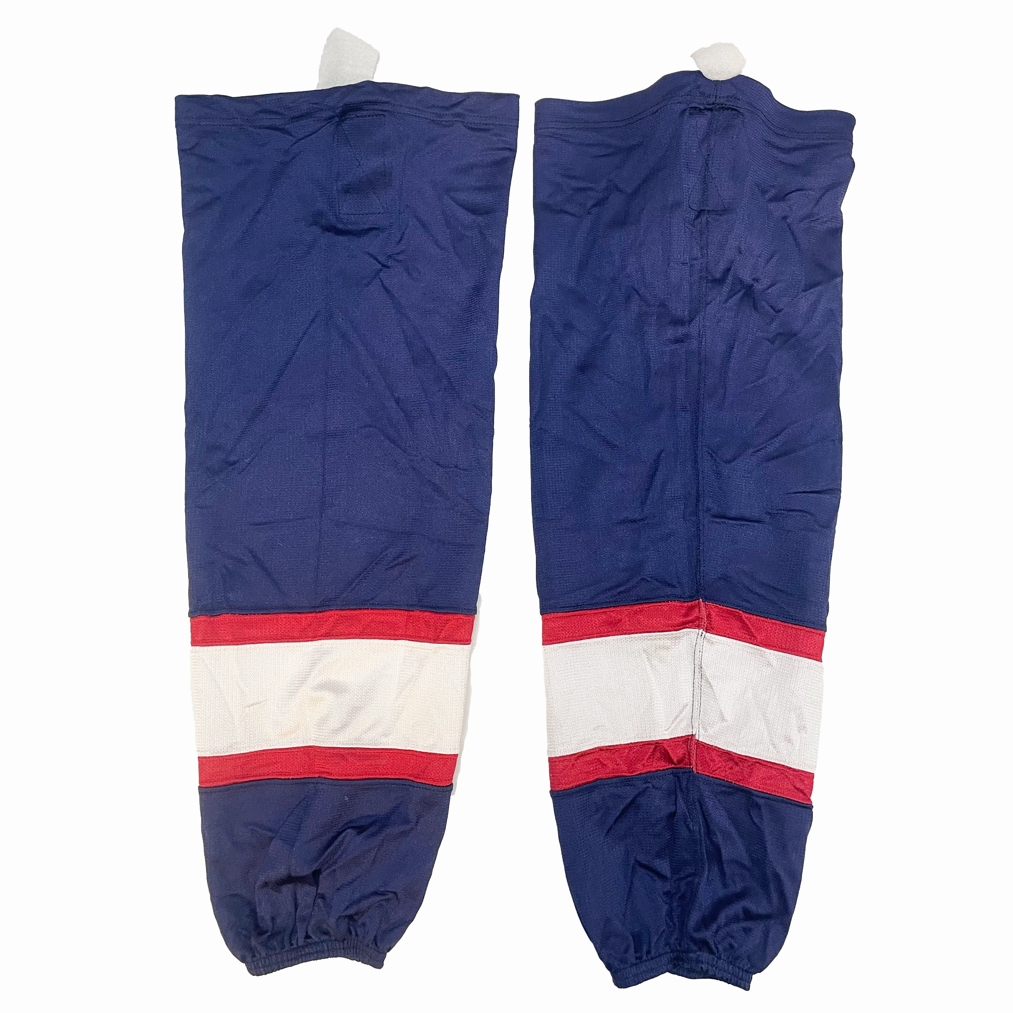 Team USA Used Hockey Socks (Navy/Red/White)