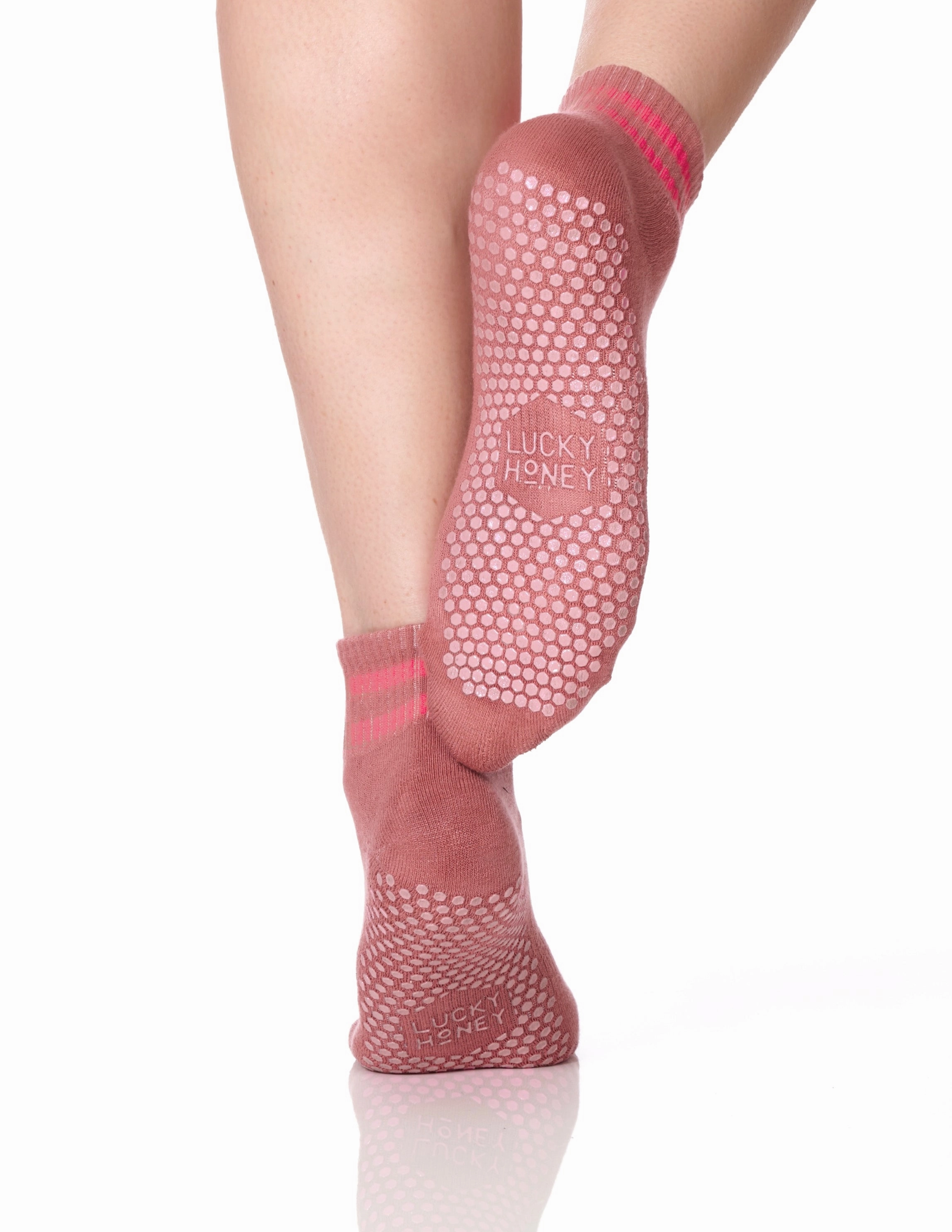 The Boyfriend Sock Mauve