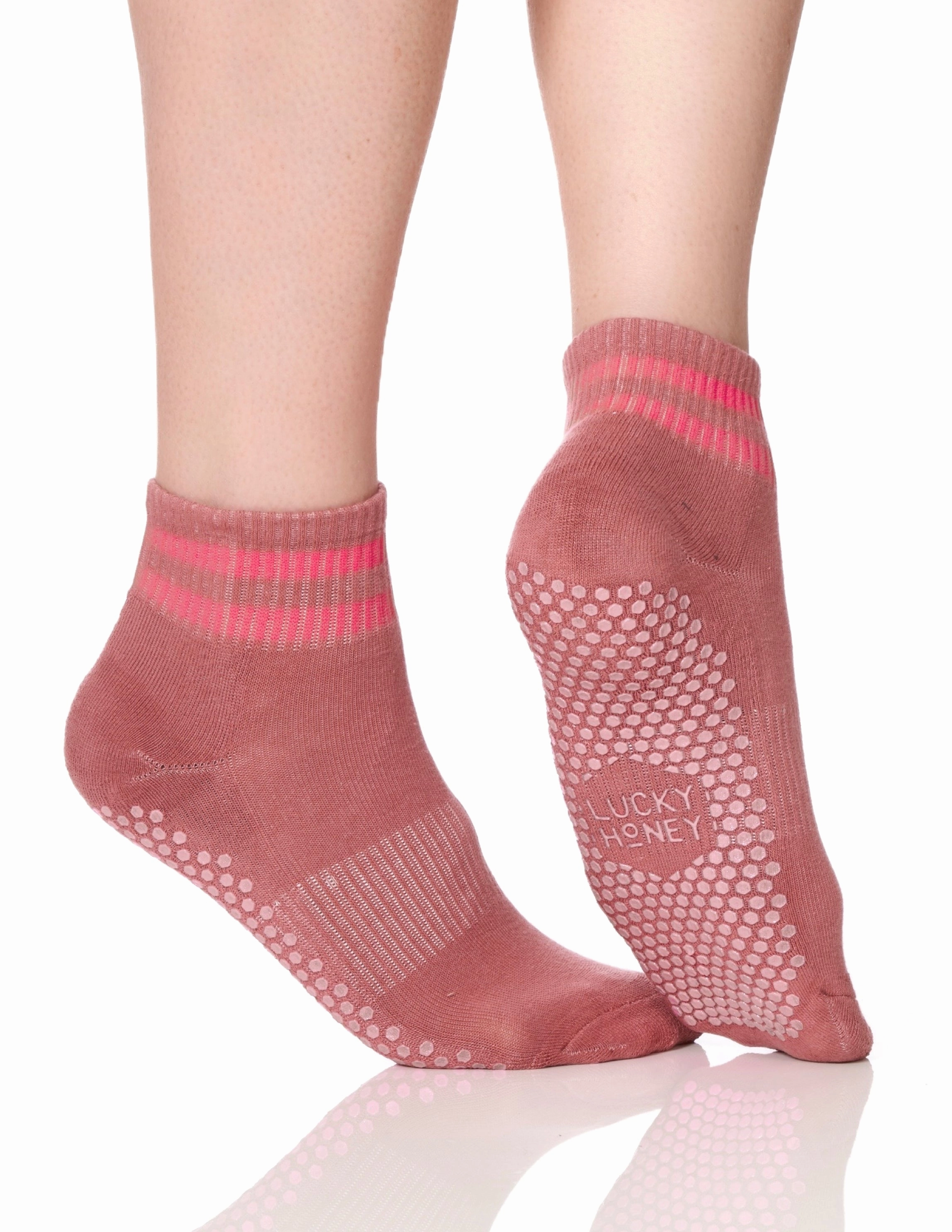 The Boyfriend Sock Mauve