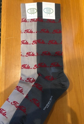 The Shirt Shop Socks - Tide Script (3 Colors)