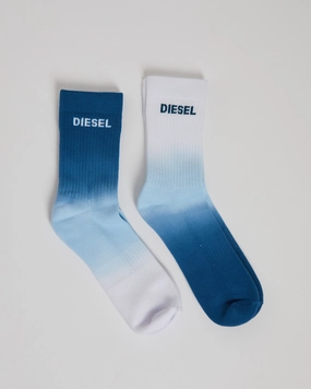 Tianna Socks Blue Dip Dye