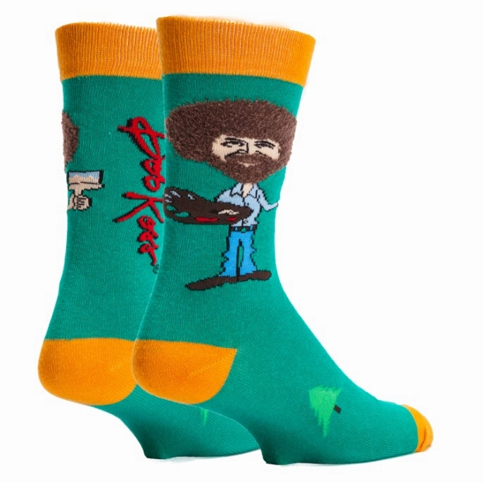 True Bob Ross Socks