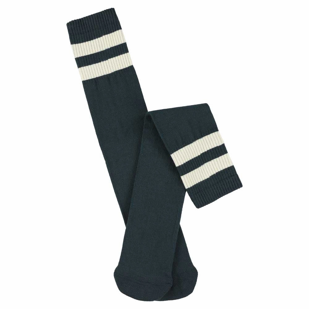 Unisex Tube Socks - Navy / Ecru