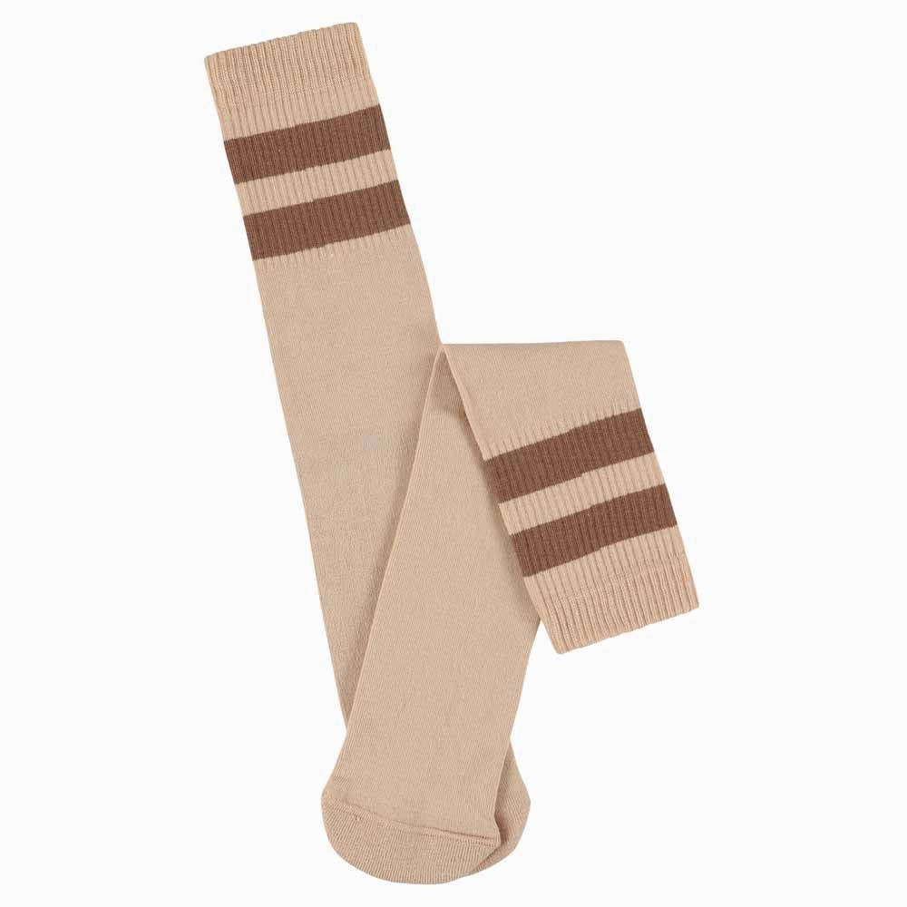 Unisex Tube Socks - Pink / Tan