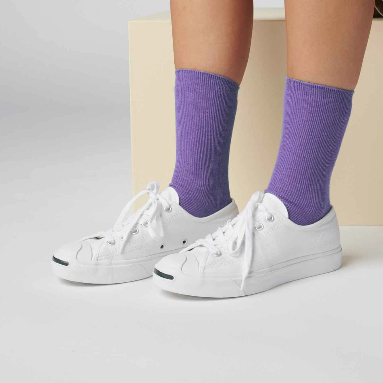 Wisteria Cotton Sock