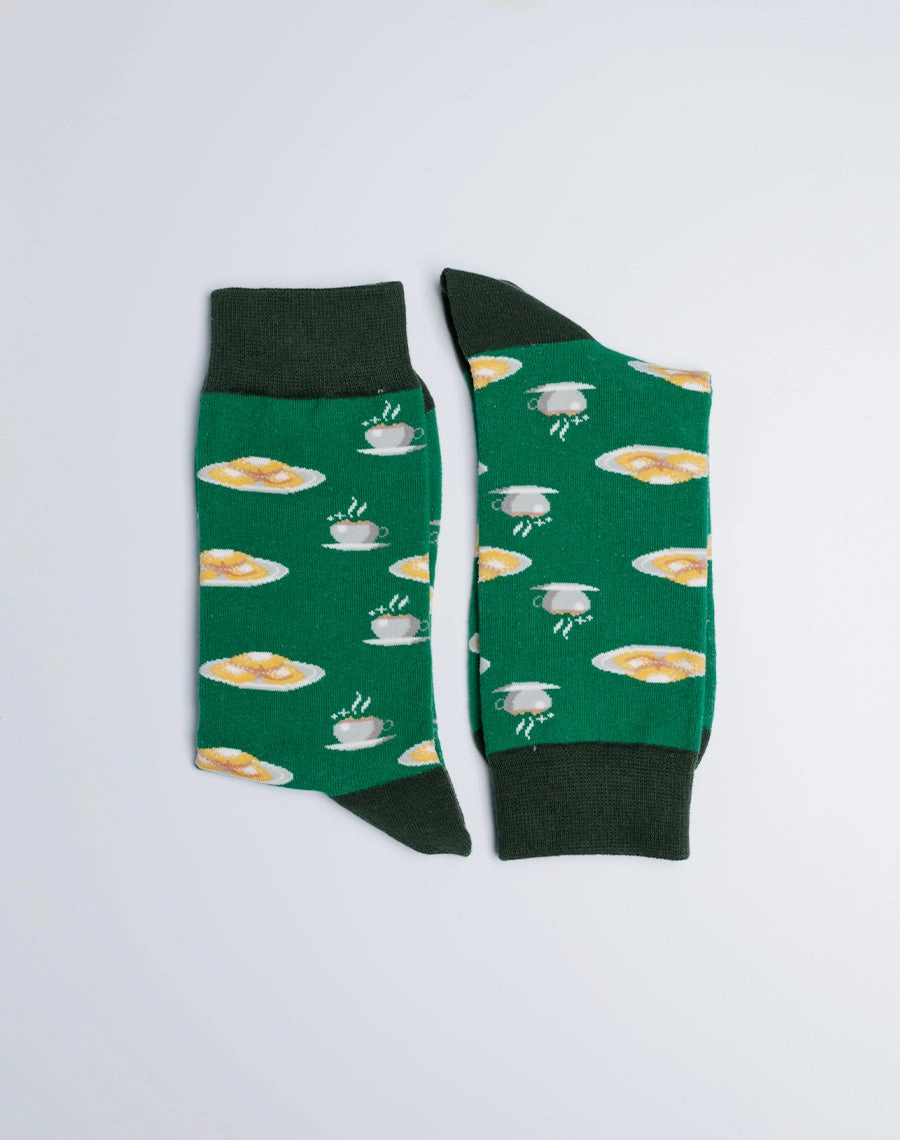 Women's Beignet & Coffee Crew Socks