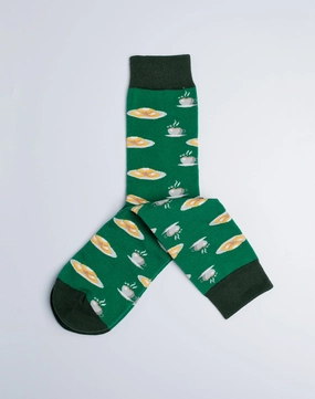 Women's Beignet & Coffee Crew Socks
