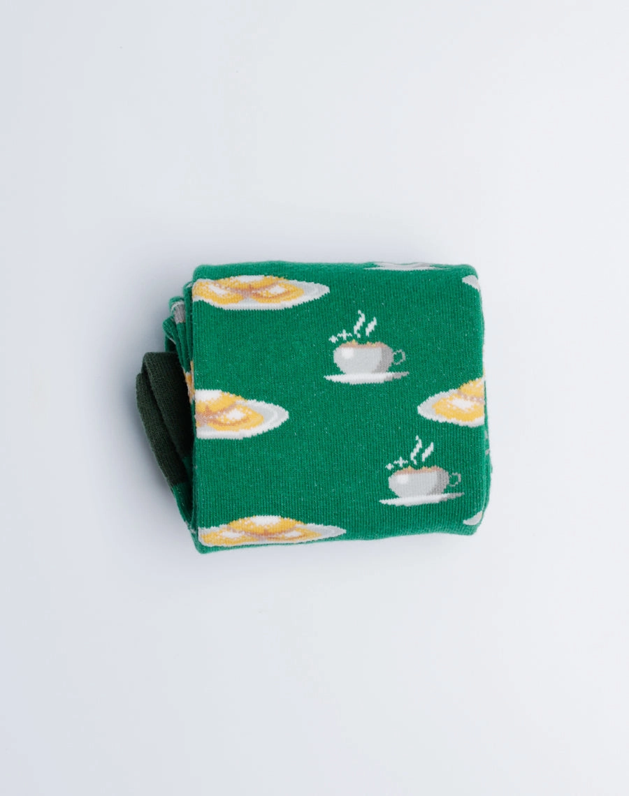 Women's Beignet & Coffee Crew Socks