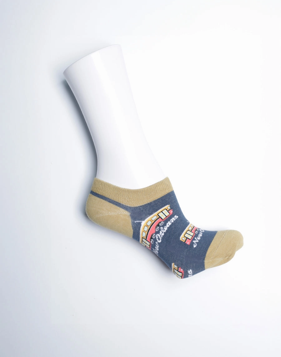 Women's New Orleans Streetcar No Show Socks