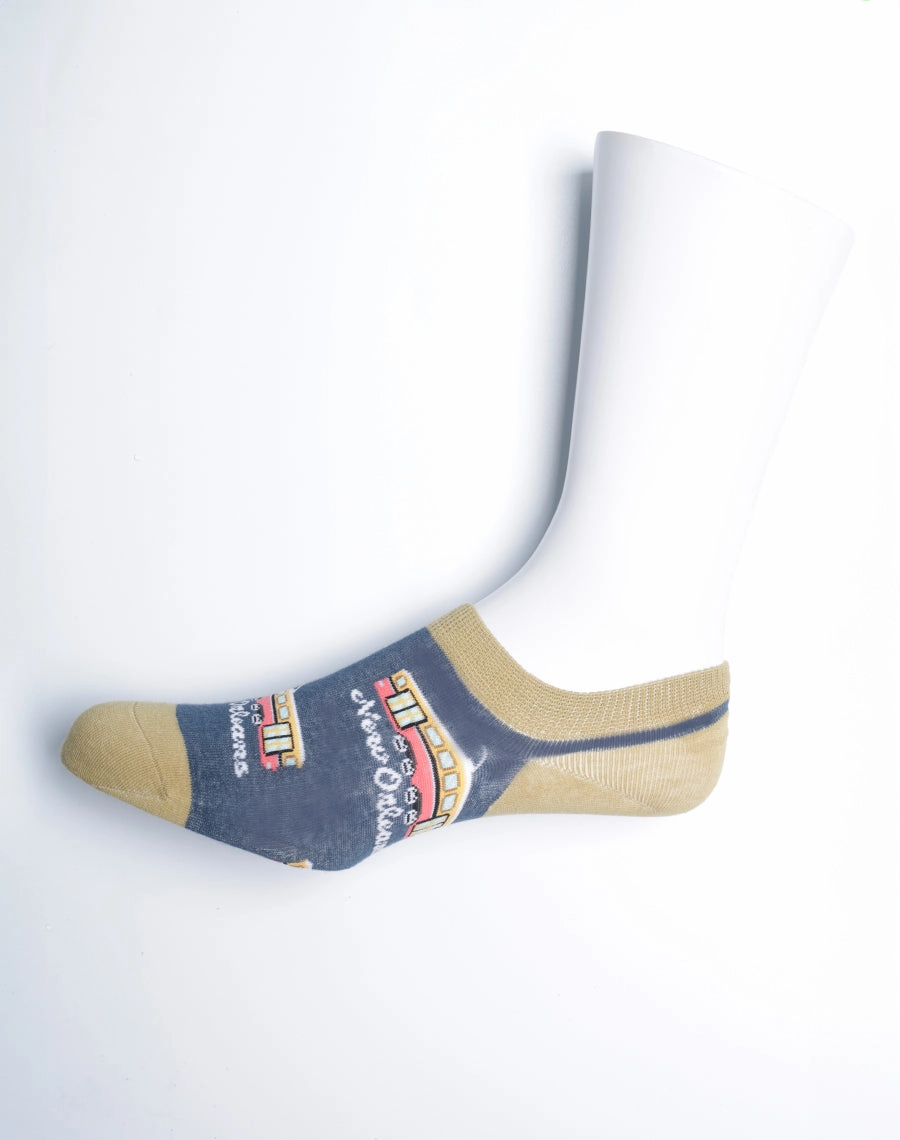 Women's New Orleans Streetcar No Show Socks