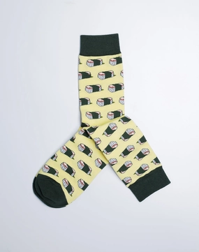 Women's Spam Musubi Hawaiian Crew Socks
