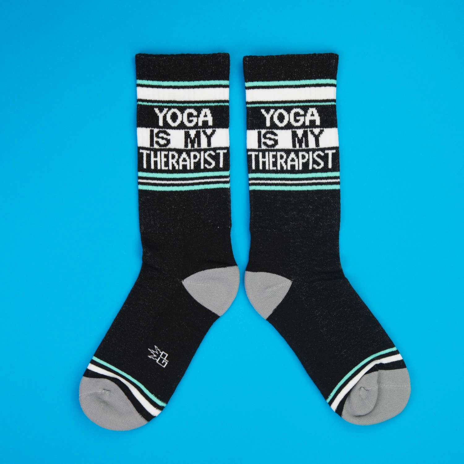 Yoga Is My Therapist - Gym Crew Socks