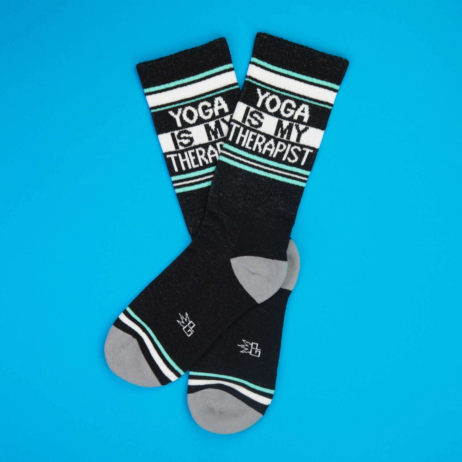 Yoga Is My Therapist - Gym Crew Socks